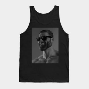 Giga Chad with sunglasses Tank Top